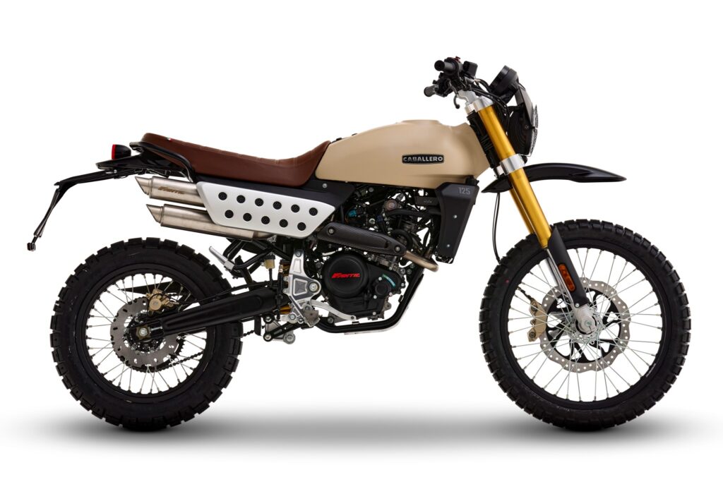 Caballero 125 Rally MY25 sand (1)