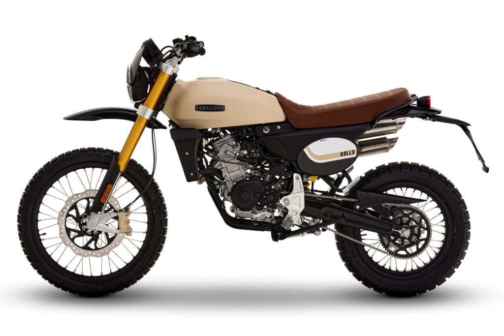 Caballero 125 Rally MY25 sand (4)