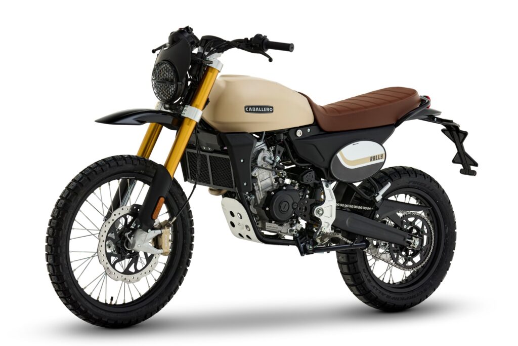 Caballero 125 Rally MY25 sand (6)